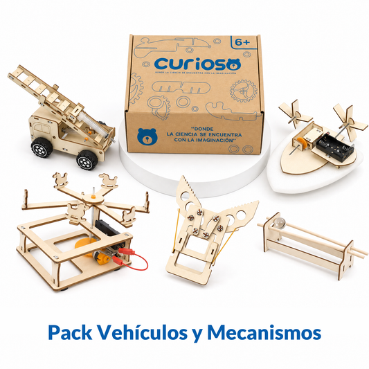 Pack Vehículos y Mecanismos