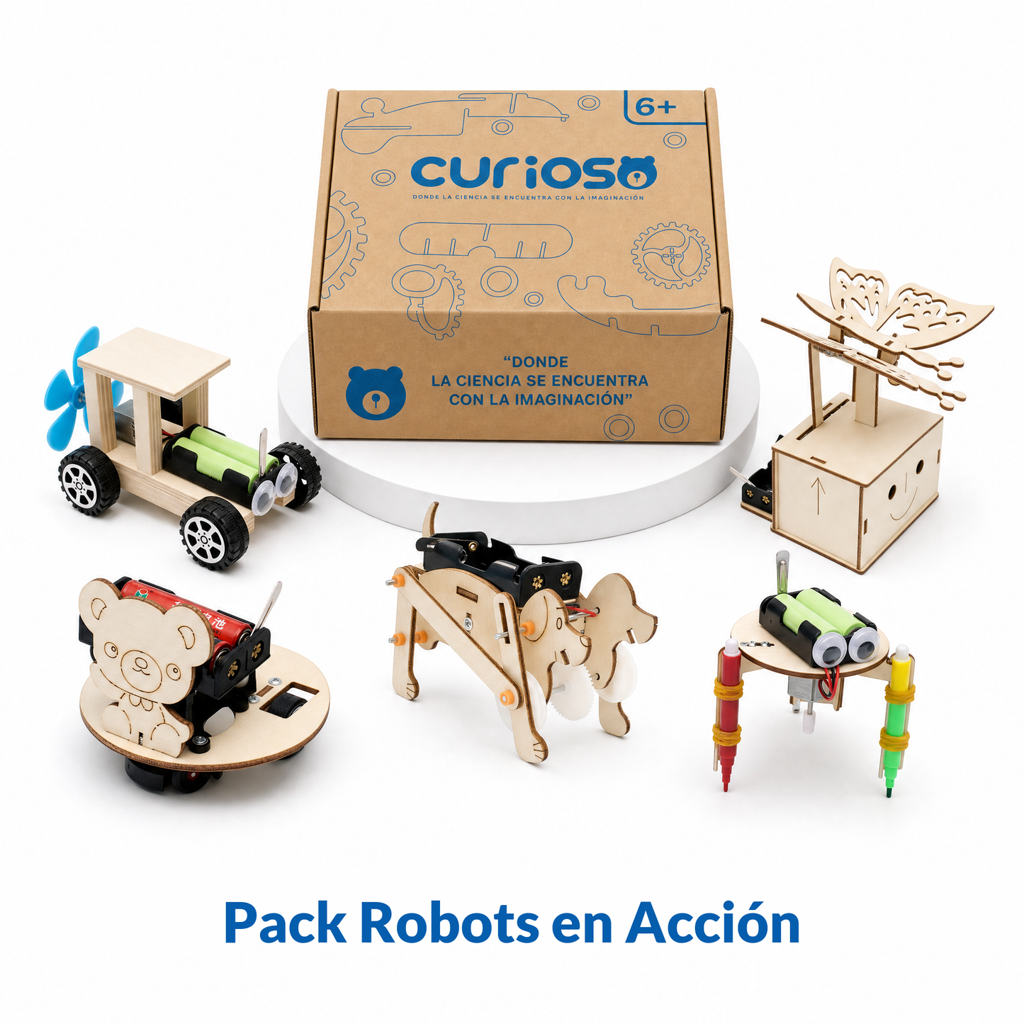 Pack Robots en Acción